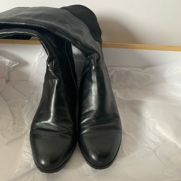 Michael Kors black leather boots - Picture 4 of 4